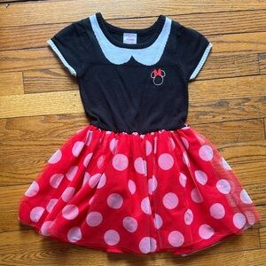 Disney Black and White Minnie Sweater Dress 5